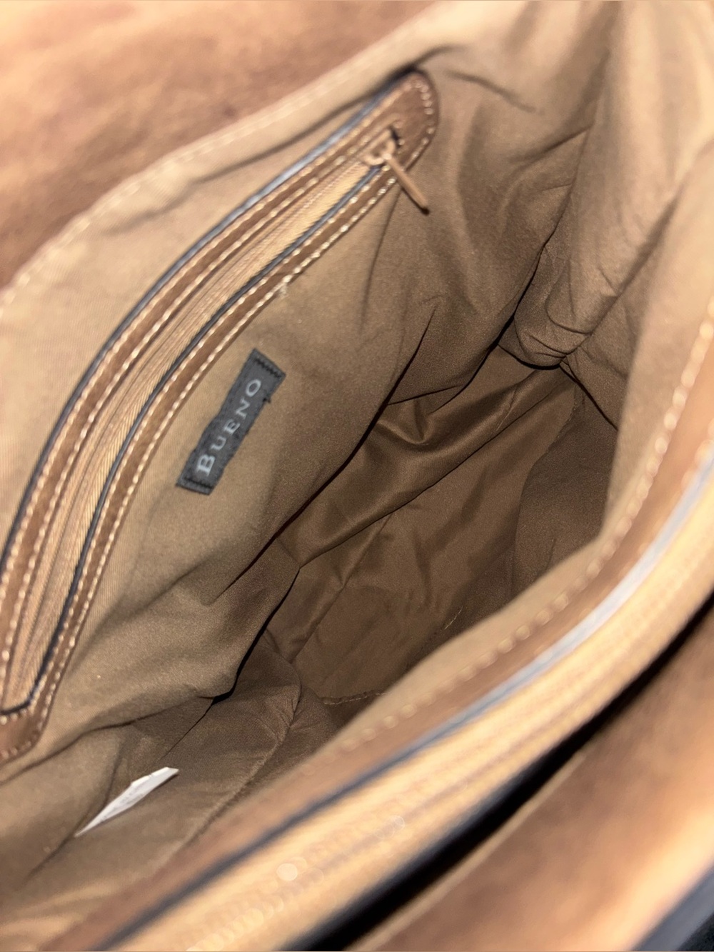 Bueno Tan Faux Leather Tote Bag - Picture 7 of 10